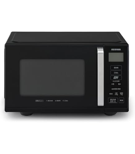 Amazon | アイリスオーヤマ 電子レンジ 18L フラットテーブル 60Hz