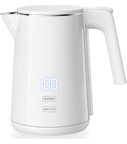 Amazon | mosh! モッシュ 電気ケトル M-EK1 (アイボリー) | mosh
