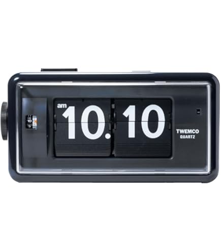 Amazon.co.jp: TWEMCO (トゥエンコ) 掛け時計 置き時計 兼用