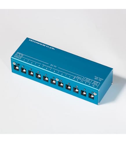 Amazon.co.jp: FIREGLOW オールアイソレーテッド ペダル電源供給