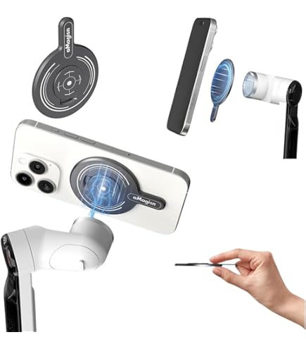 Amazon | Insta360 Flow/Flow Pro 磁気マウント Magnetic Phone Clamp