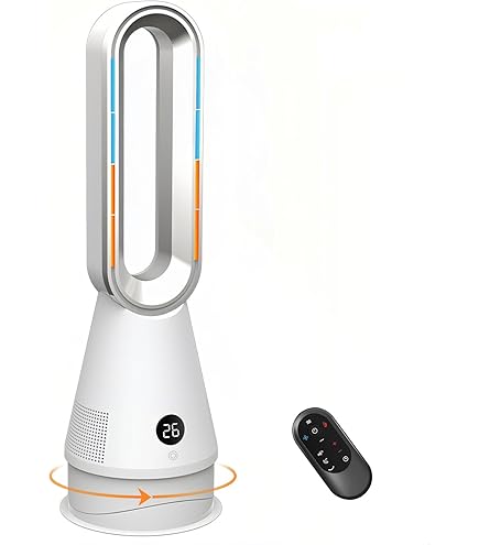 Amazon | セラミックヒーター 【羽根なし＆冷暖両用】 電気ファン