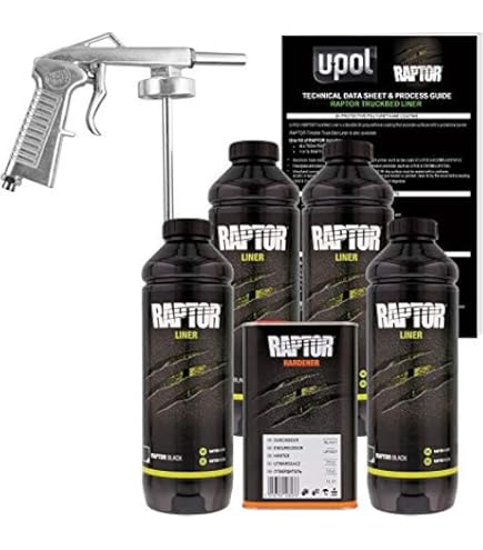 Amazon.co.jp: RAPTOR ラプターライナー ブラックキット 1L : 車＆バイク