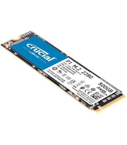 Amazon | Crucial 3D NAND NVMe PCIe M.2 SSD Up to 2400MB/s