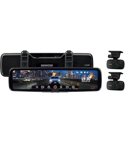 Amazon.co.jp: KENWOOD Rear Dash Cam DRV-EM4700 Mirror Type with
