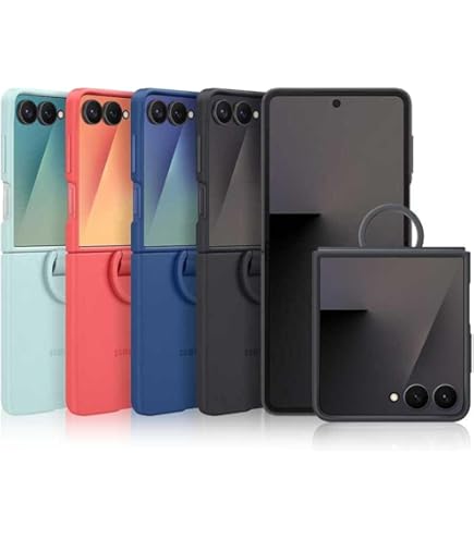 Amazon.co.jp: Samsung Galaxy Z Flip7 Ring Case (Silicone)|ミント