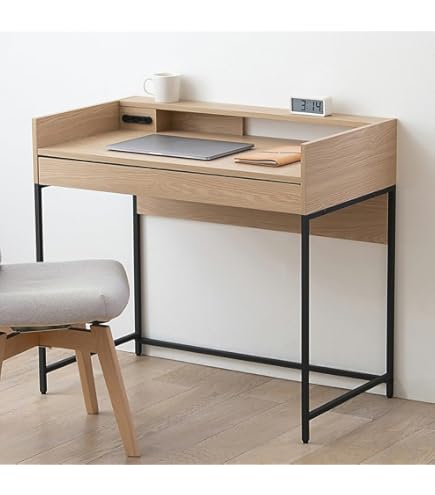 Amazon.co.jp: IKEA/イケア MICKE/ミッケ デスク73x50 cm オーク調