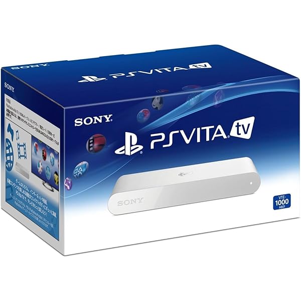 美品】PS Vita TV本体 縦置きスタンド メモリーカード 64GB 付 美品