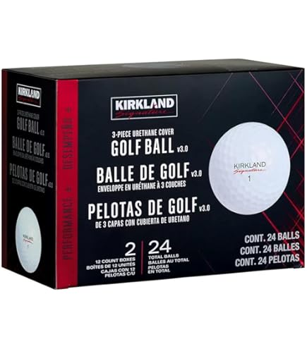 Amazon.co.jp: カークランド シグネチャー 黄色ゴルフボール v3.0