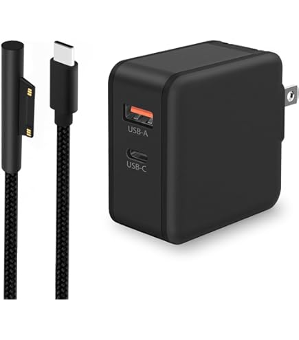 Amazon.co.jp: CYD 65W AC アダプター 対応 Surface 充電器 44w