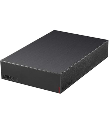 Amazon | BUFFALO USB3.2(Gen.1)対応外付けHDD 2TB ブラック HD-LE2U3