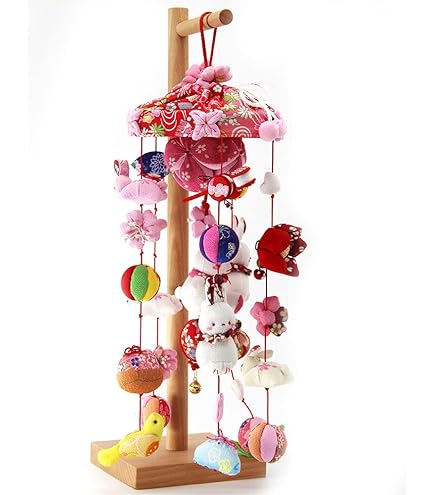 Amazon | つり台L付き ちりめん細工 つるし雛 キット京ちりめん細工