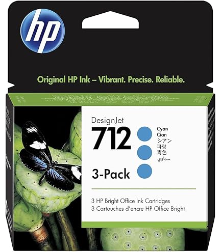 Amazon.co.jp: 【純正品】HP DesignJet 712 インクカートリッジセット