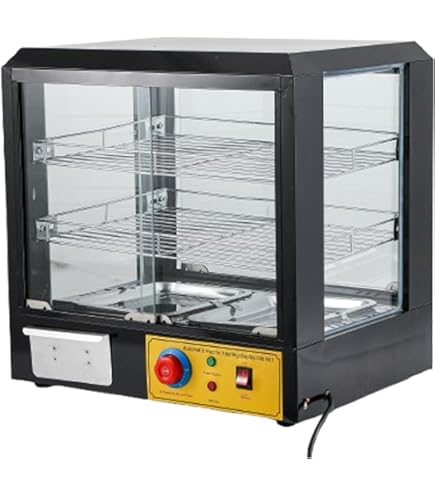 Amazon.co.jp: JIAWANSHUN ホットショーケース 小型 業務用 保温器