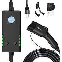 Amazon.co.jp: Qkcabo 15A 電気自動車 充電ケーブル 6A/8A/10 A/13 A