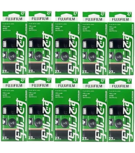 Amazon | 「5個」 フジカラーレンズ付フィルム 写ルンです