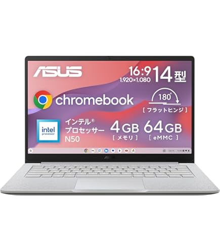 Amazon.co.jp: ASUS Chromebook Flip C214MA-ENG Celeron メモリ 4GB