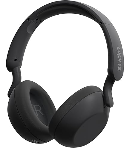 Amazon.co.jp: SUDIO K2 (ブラック) ワイヤレスヘッドホン (Bluetooth5