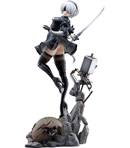 Amazon | ニーアオートマタ 2B フィギュア 27cm 白 | フィギュア