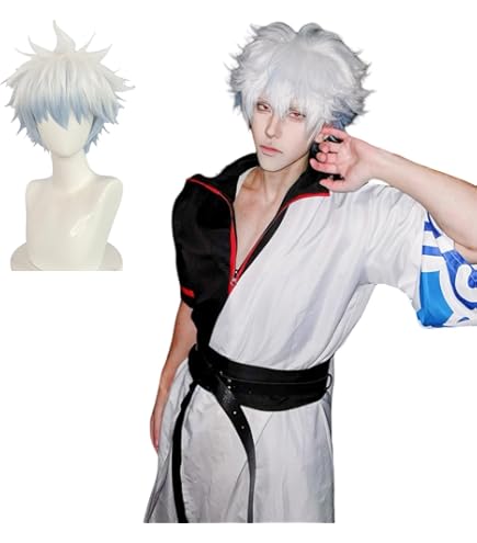 Amazon.co.jp: コスプレ衣装+ウイッグ+靴 銀魂 ぎんたま 神威 cosplay