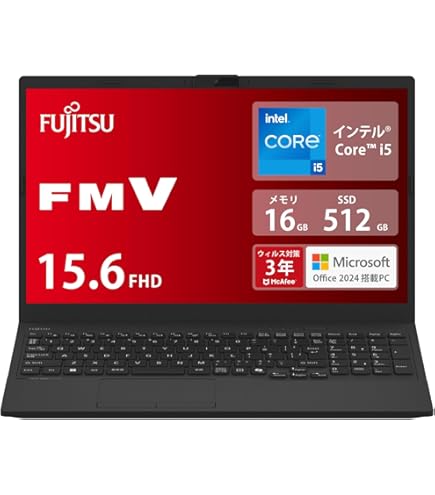 Amazon.co.jp: 富士通 ノートパソコン FMV LIFEBOOK WAA/J1 (MS Office