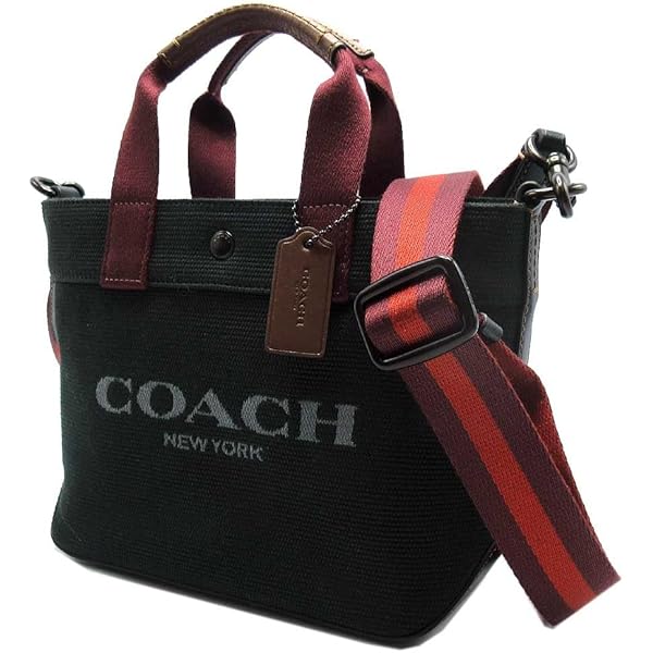 Amazon.co.jp: [COACH] コーチ バッグ ジャガード ぺブルレザー
