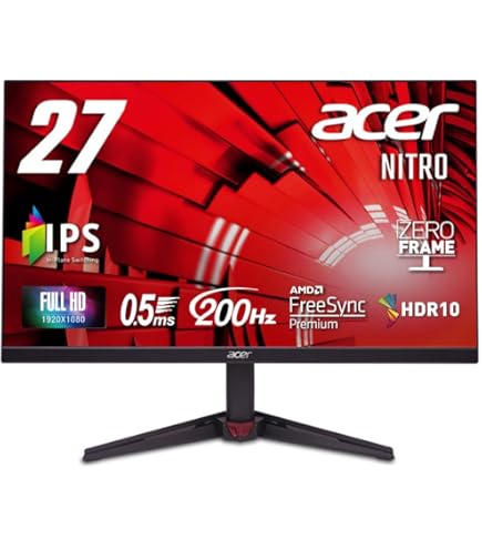 Amazon.co.jp: Acer ゲーミングディスプレイ KG271Pbmidpx 27型ワイド