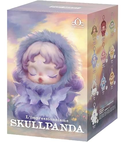 Amazon | ポップマート スカルパンダ バレンタイン フィギュア FIOJ