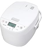 Amazon | TOSHIBA(東芝) 炊飯器 3合 RC-5ZXT(W) ホワイト 一人暮らし