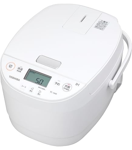Amazon | 東芝 真空IHジャー炊飯器（5.5合炊き）ホワイトTOSHIBA 炎 匠
