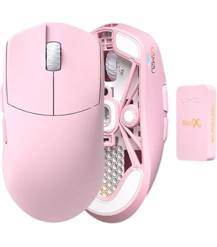 Lamzu MAYA X Gaming Mouse, Purple Shadow Amazon Exclusive, 1 Set