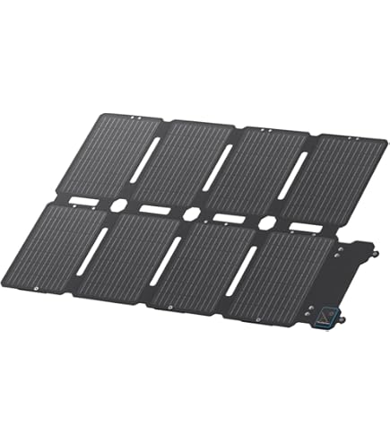 Amazon | EXHEART フォールディングソーラーパネル 100W ポータブル