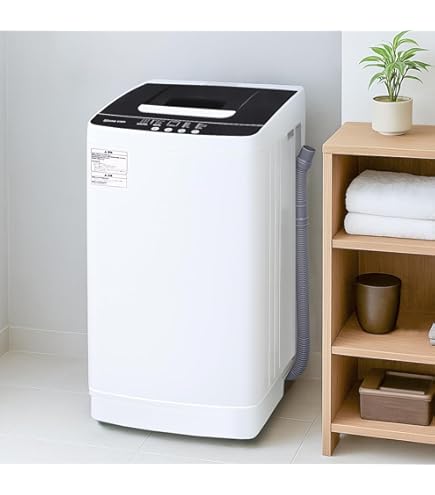 Amazon.co.jp: MUJI 無印良品 電気洗濯機・5kg 白 幅52.5(排水ホース