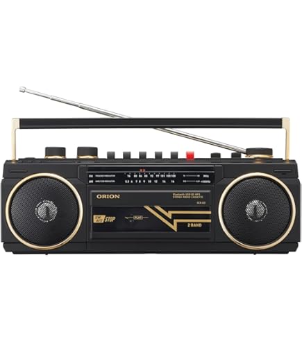 Amazon.co.jp: レトロ ラジカセ FAIR MATE RD-7700 メタル フル