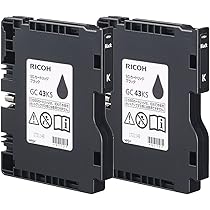 Amazon.co.jp: RICOH 純正 インク SGカートリッジ GC43 4色セット