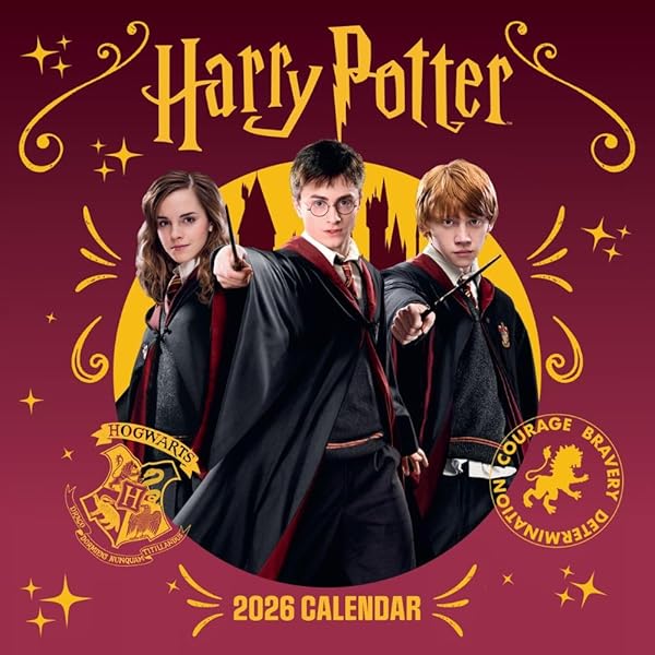 Amazon.co.jp: 2026年カレンダー ハリーポッター 公式ミニウォール