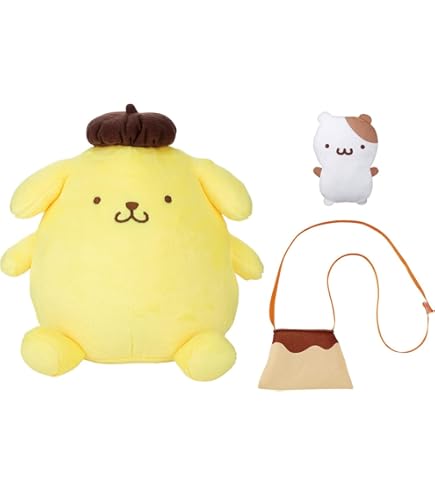 Amazon.co.jp: ポムポムプリン 超超BIGぬいぐるみ きょとん 45cmのBIG