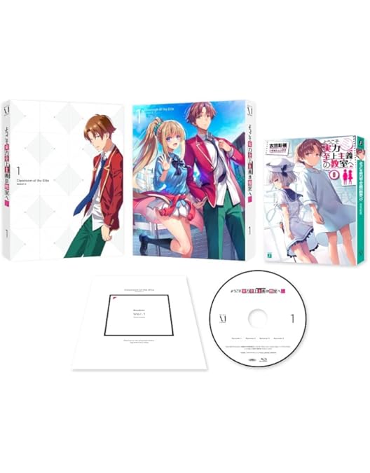 Amazon.co.jp: ようこそ実力至上主義の教室へ 3rd Season 第1巻 [Blu