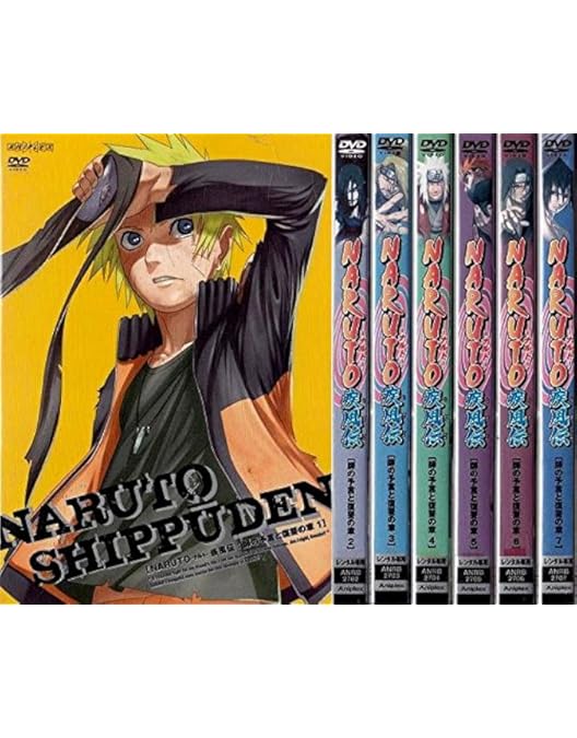 Amazon.co.jp: ナルト 疾風伝 五影集結の章 [レンタル落ち] (全6巻