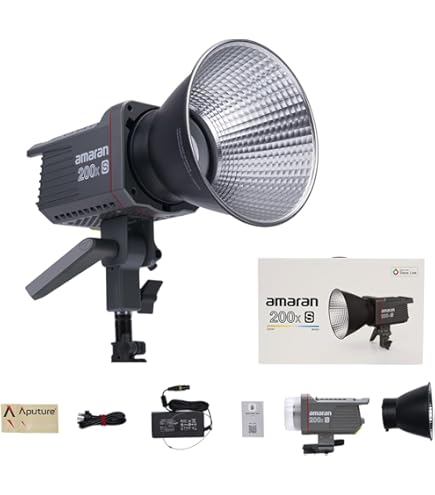 Amazon | 「Aputure正規品」Amaran 60x S 小型 LED ビデオ 撮影 ライト