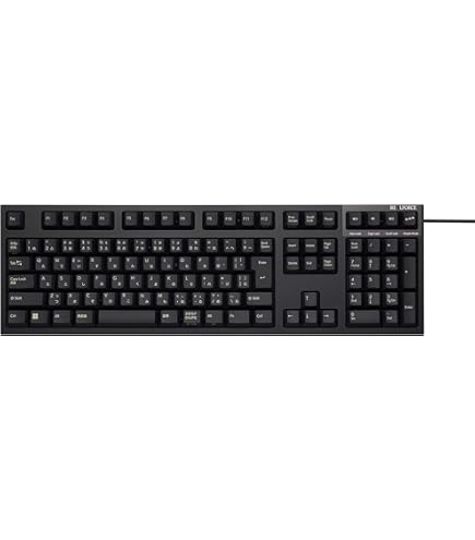 Amazon.co.jp: 東プレ RealForce 87UB 静音モデル 英語ASCII 87配列 墨