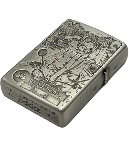 Amazon.co.jp: 公式 ZIPPO ゆるキャン△ SEASON3 ジッポライター