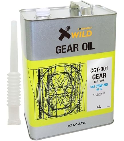 Amazon.co.jp: KAAZ LSD対応ギヤオイル GL-5 80W-90 2L缶 : Automotive