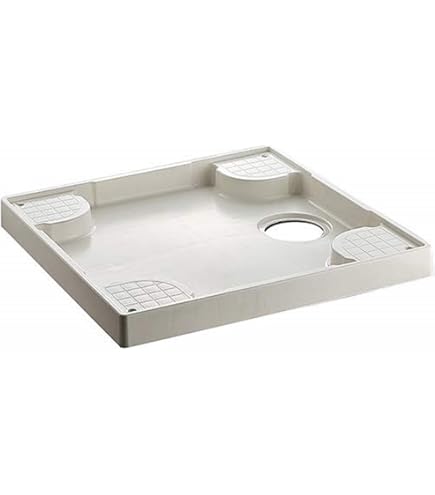 Amazon.co.jp: ドラム式洗濯機対応の洗濯機防水パン カラー/スノー