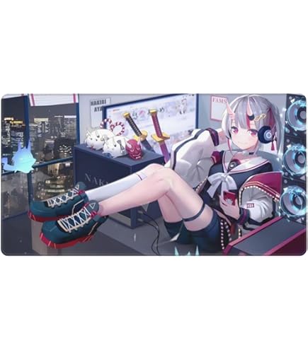 Amazon.co.jp: 大判マウスパッド ホロライブ Hololive ラプラス