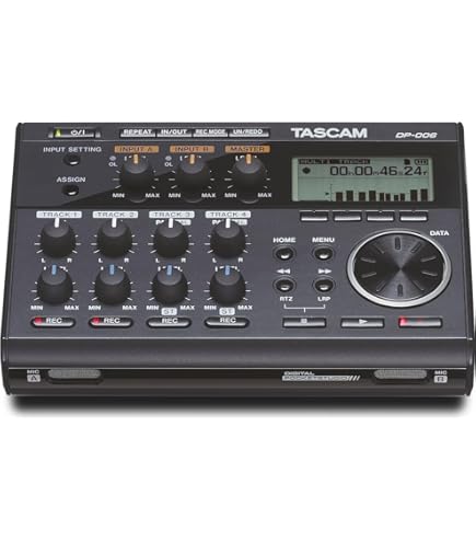 Amazon | TASCAM マルチトラックレコーダー DP-02CF | マルチトラック