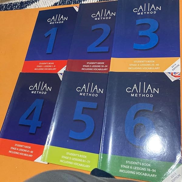 カランメソッド Callan Method Books 1-6. 8 カランメソッド Callan