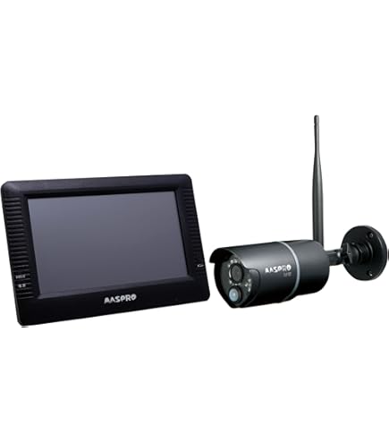 Amazon.co.jp: マスプロ モニター＆ワイヤレスHDカメラセット 防塵