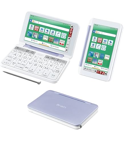 Amazon | シャープ Brain カラー電子辞書 高校生向け ピンク色 PW