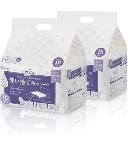 Amazon.co.jp: アイリスオーヤマ 防水シーツ 使い捨て 90枚入 FYL-30×3